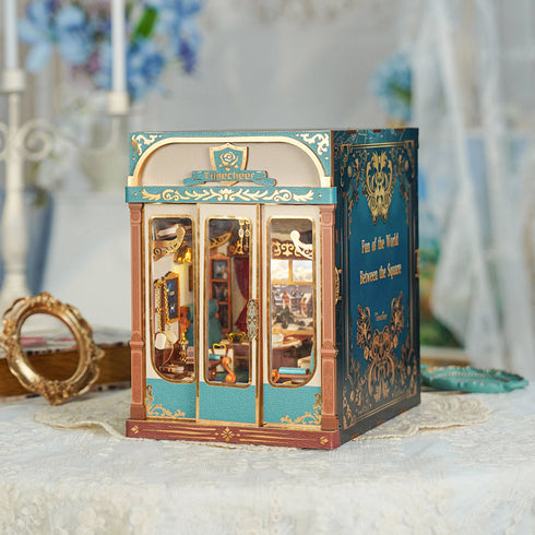 DIY Book Nook Kit: European Travels (Motion Scene)